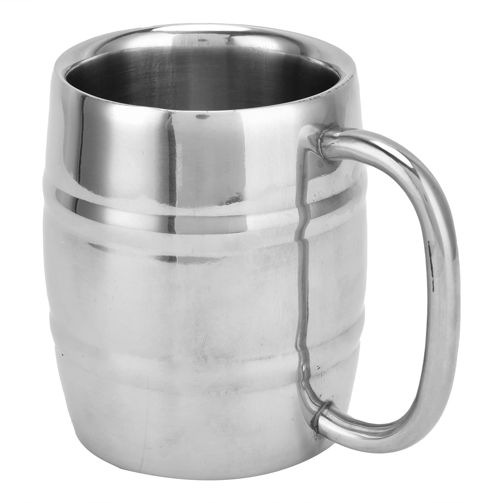 Premium Stainless Steel Beer Mug - 20oz Insulated & Durable Coffee Cup for Hot/Cold Drinks - Perfect for Beer, Cocktails, Juice, Tea, Coffee - Ideal for Home, Bar, Camping & Outdoor Parties