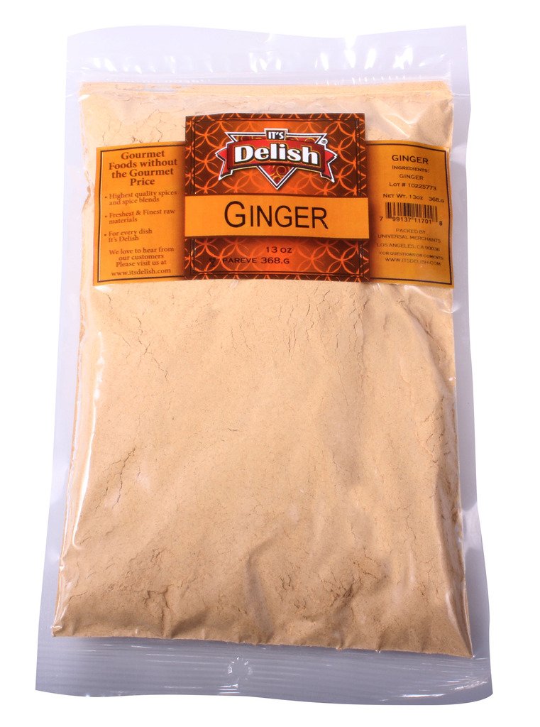 Premium Organic Ground Ginger Powder by Its Delish - 10 lbs Bulk Size | Pure & Natural Spice for Baking, Cooking, Tea & Wellness | Great for Gingerbread, Smoothies & Asian Cuisine