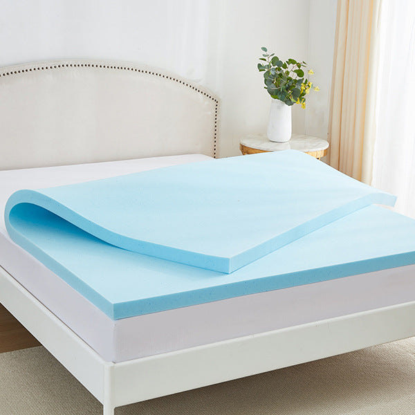 Re Born Mattress Topper - 3 Inch Cooling Gel Memory Foam Mattress Pad for Back Pain Relief | Queen Size Bed Topper for Pressure Relief & Spine Alignment | Perfect for Hot Sleepers & Side Sleepers
