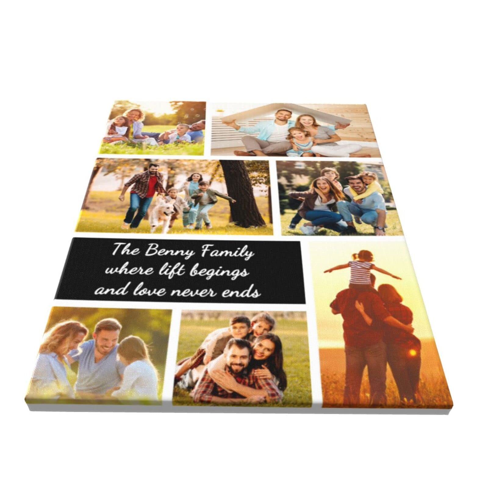Custom Canvas Prints with Your Photos - Personalized Wall Art & Picture Frames (12x18 inches) - Perfect for Home Decor, Gifts, and Office Wall Art
