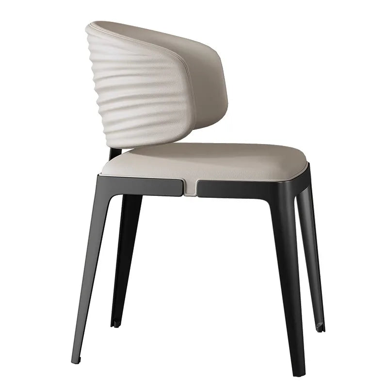 Vintage Italian Mid Century Modern Dining Chair - Elegant Wooden & Upholstered Design for Home, Restaurant & Office Use
