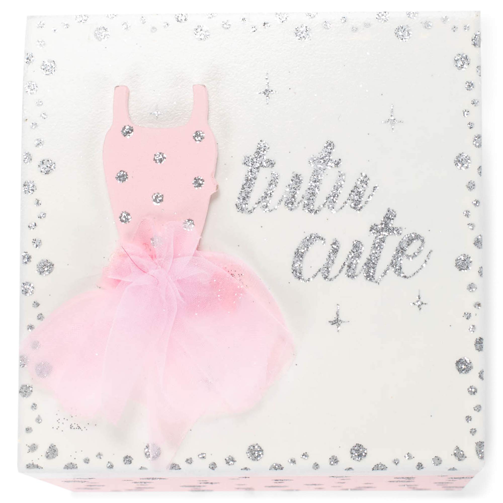 Elegant Roman Ballet Keepsake Box for Tutu & Dance Accessories - Perfect for Ballerina Gifts, Dance Recitals & Jewelry Storage