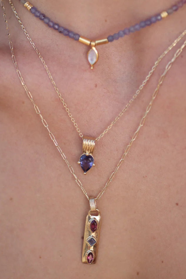 Moonstone Gold Necklace for Women - Elegant & Dainty Jewelry Gift for Birthday, Anniversary & Special Occasions | Perfect for Layering & Everyday Wear