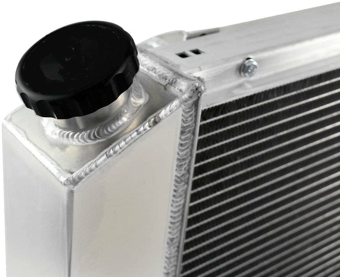 High-Performance ECMRAD Racing Radiator Fan Shroud Combo for Chevy Camaro 1970-1981 & Monte Carlo 1980-1987 | G-Body Oldsmobile Cutlass 1978-1986 | Improved Cooling for Street & Track Racing