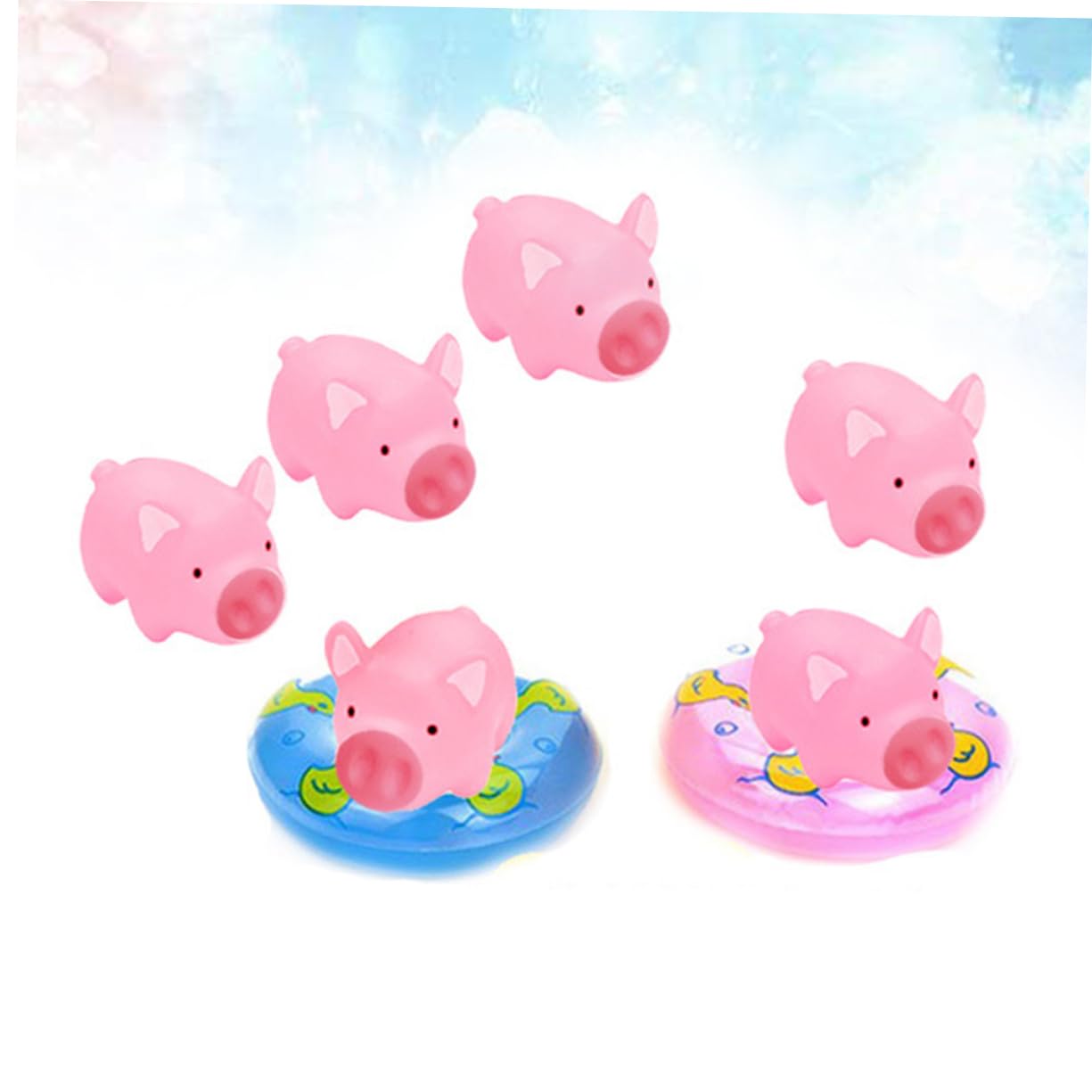UPKOCH 2-Pack Cute Animal Bath Toys for Toddlers - Fun Bathtime Sensory Play Set for Babies & Kids - Perfect Bath Time Entertainment for Infants 1-3 Years Old