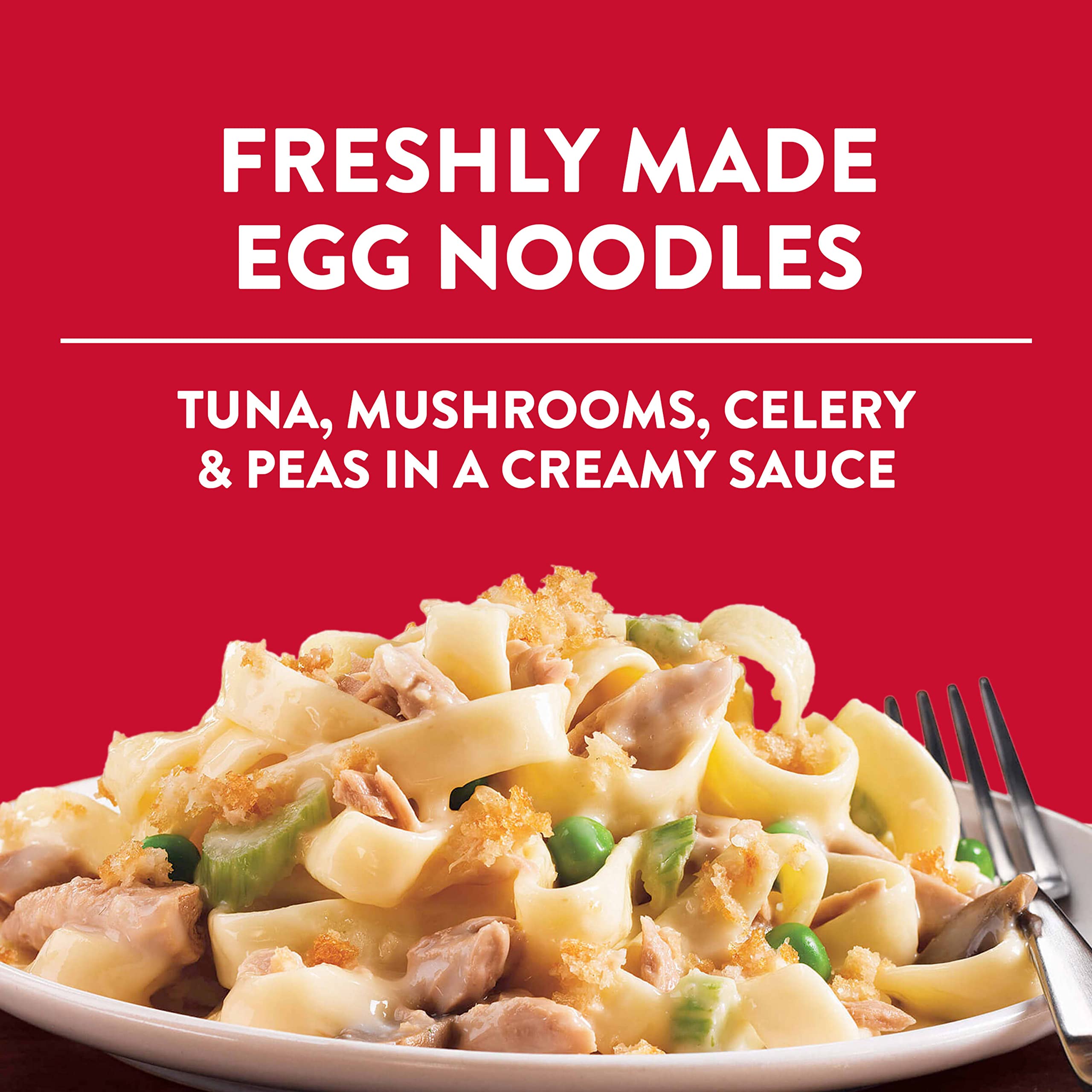 Stouffer's Tuna Noodle Casserole Frozen Meal - Easy Microwave Dinner for Busy Weeknights & Family Comfort Food