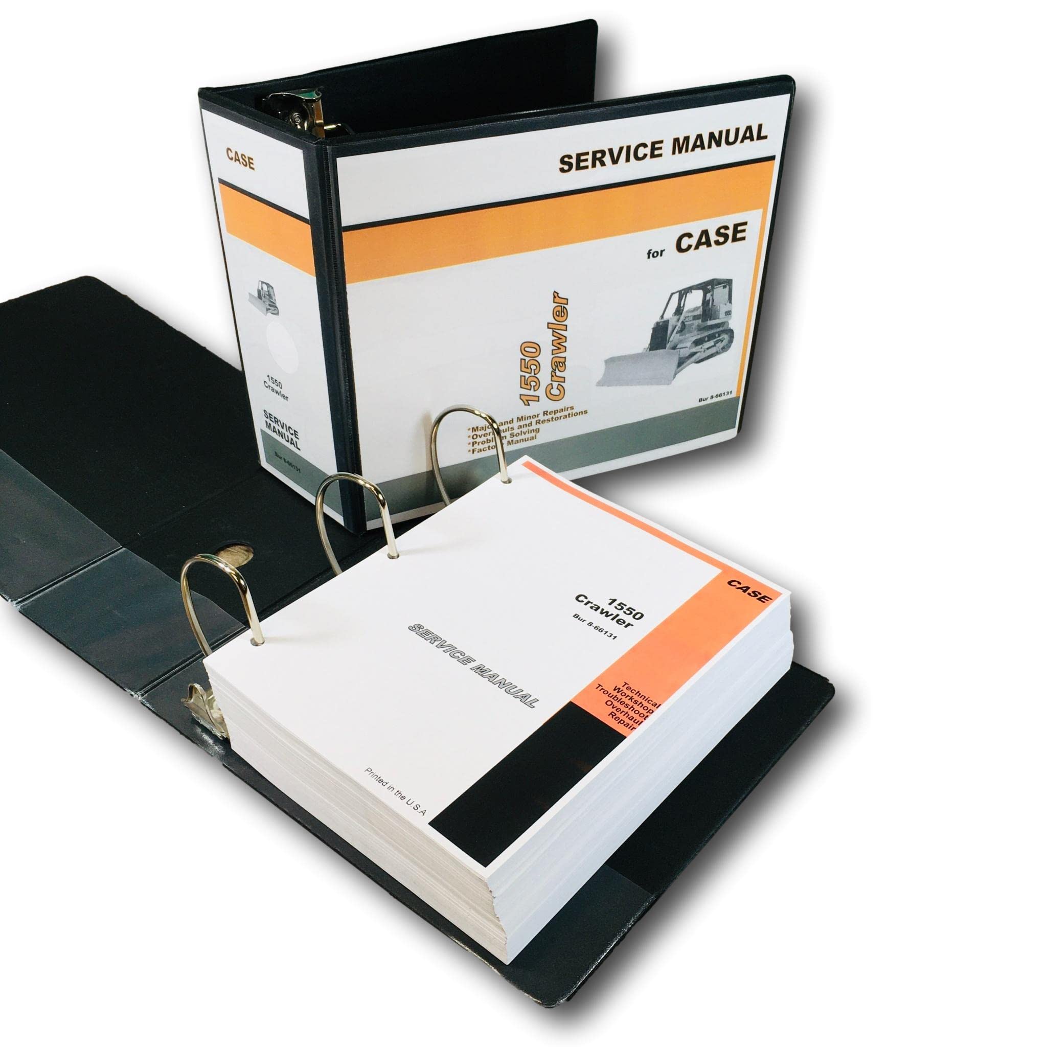 Caterpillar 1550 Crawler Dozer Service Manual - Complete Repair Guide & Technical Book for Heavy Equipment Maintenance | Workshop Reference for Mechanics & Operators