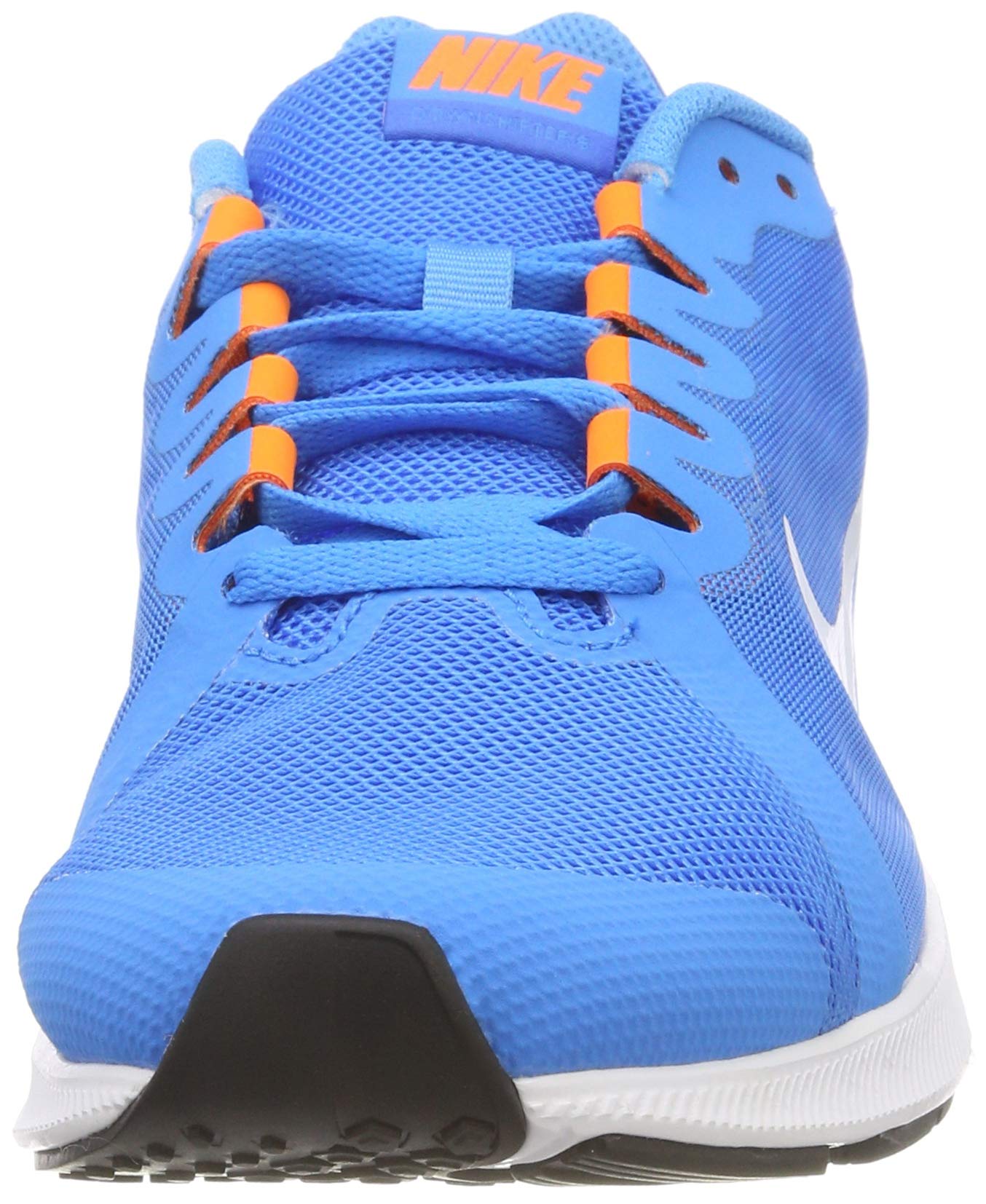 Nike Downshifter 8 Running Shoes for Boys - Big Kid Size 7 | Blue Hero/Football Grey/Cobalt Blaze | Lightweight & Breathable for School, Sports & Daily Wear
