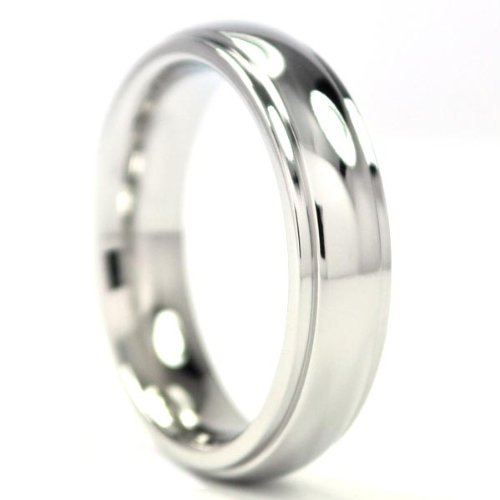 Premium Cobalt Chrome Ring for Men & Women - Durable Hypoallergenic Wedding Band, Comfort Fit Design - Perfect for Everyday Wear, Engagements & Anniversaries