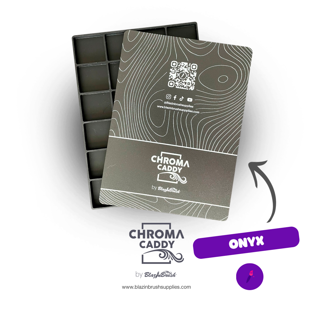 Chroma Caddy Onyx - Premium Golf Ball Marker & Divot Tool Set for Golfers | Perfect for Golf Tournaments, Practice, and Gifts