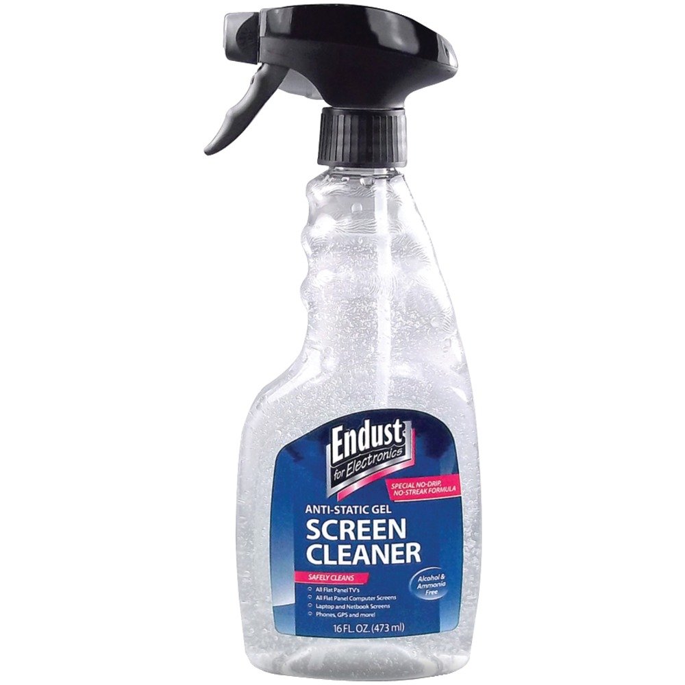 Endust for Electronics 11308 LCD/Plasma Screen Cleaning Gel Spray - 16oz Pump Spray Bottle - Safe for TVs, Monitors & Digital Displays - Perfect for Home, Office & Gaming Setups