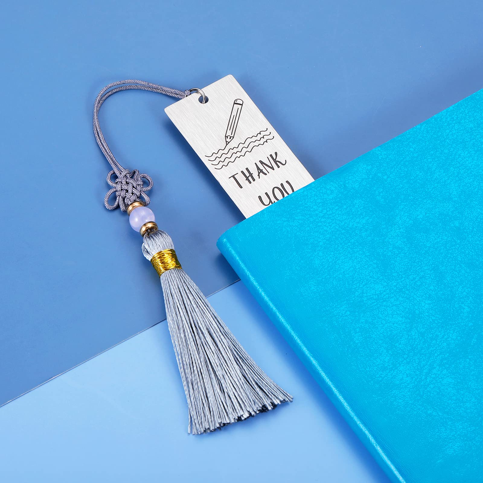 Teacher Appreciation Gifts - Metal Bookmark for Graduation, Christmas & Birthdays - Perfect for Women, Professors & Special Education