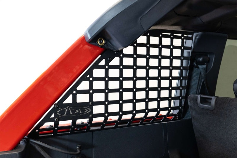 21-23 Ford Bronco & Bronco Raptor Rear Window Molle Storage Panels - Heavy Duty Organizer for Off-Road Gear & Camping Accessories