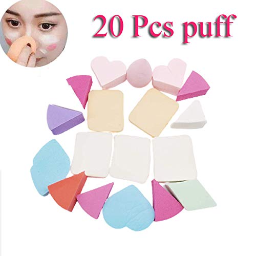 Premium Beauty Sponge Set - Latex-Free Multipurpose Makeup Blender for Flawless Application (20-Pack)
