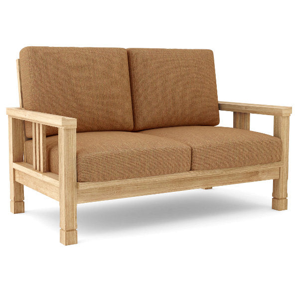 SouthBay Deep Seating Love Seat - Comfortable Outdoor Patio Sofa for Garden, Poolside & Backyard Relaxation