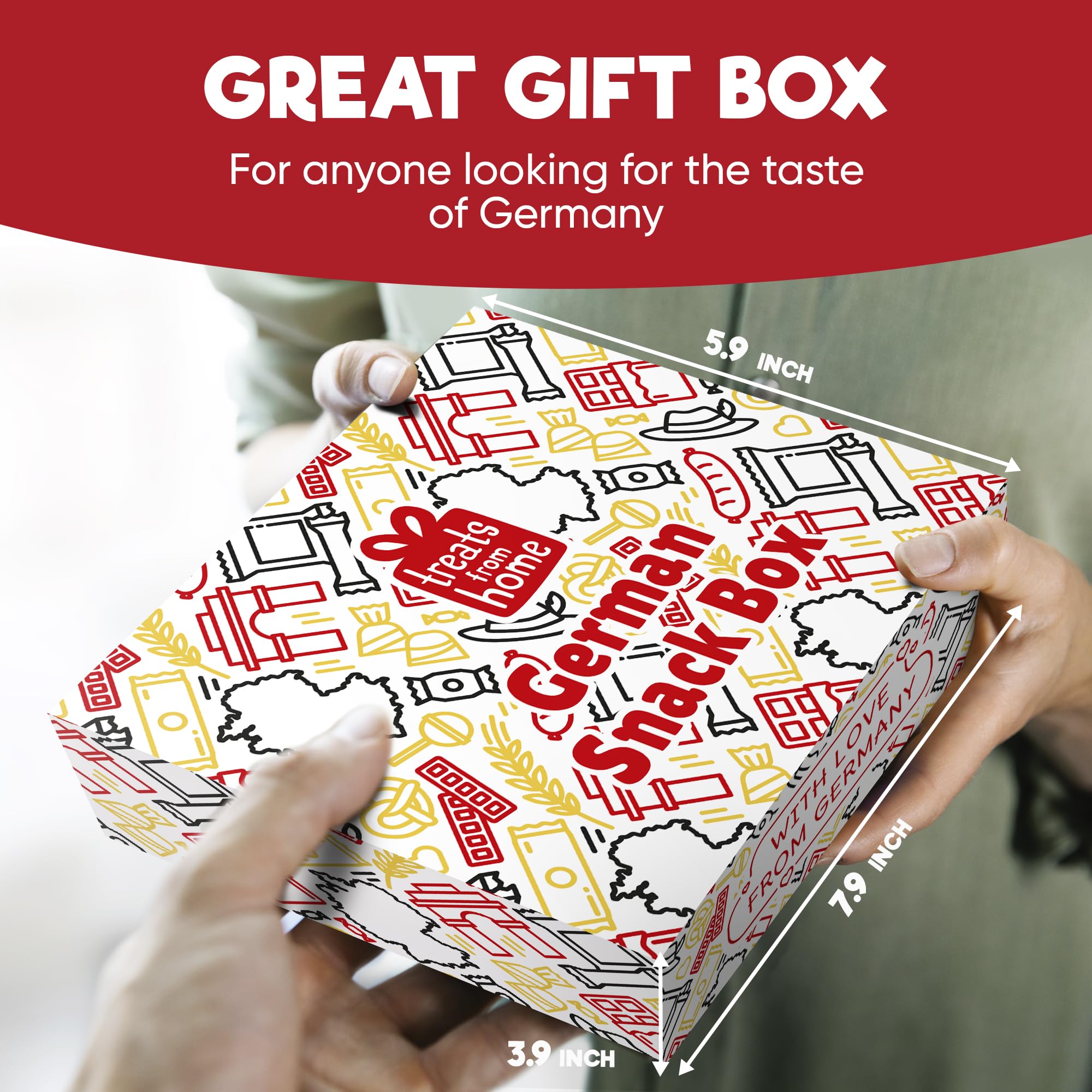 Authentic German Snacks & Candy - Premium European Chocolates, Sweets & Treats for Gifting, Parties & Home Enjoyment