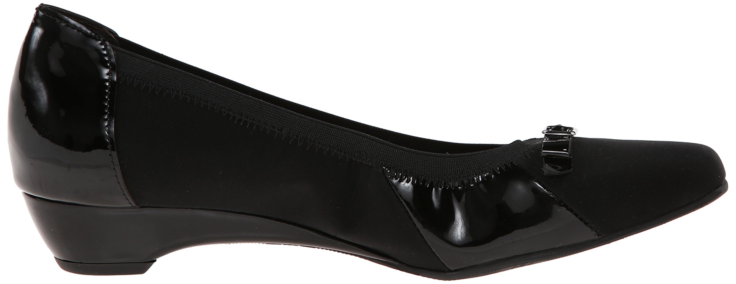 Rose Petals Women's Becky Wedge Pump - Comfortable Low Heel Dress Shoes for Women, Perfect for Weddings, Parties & Office Wear
