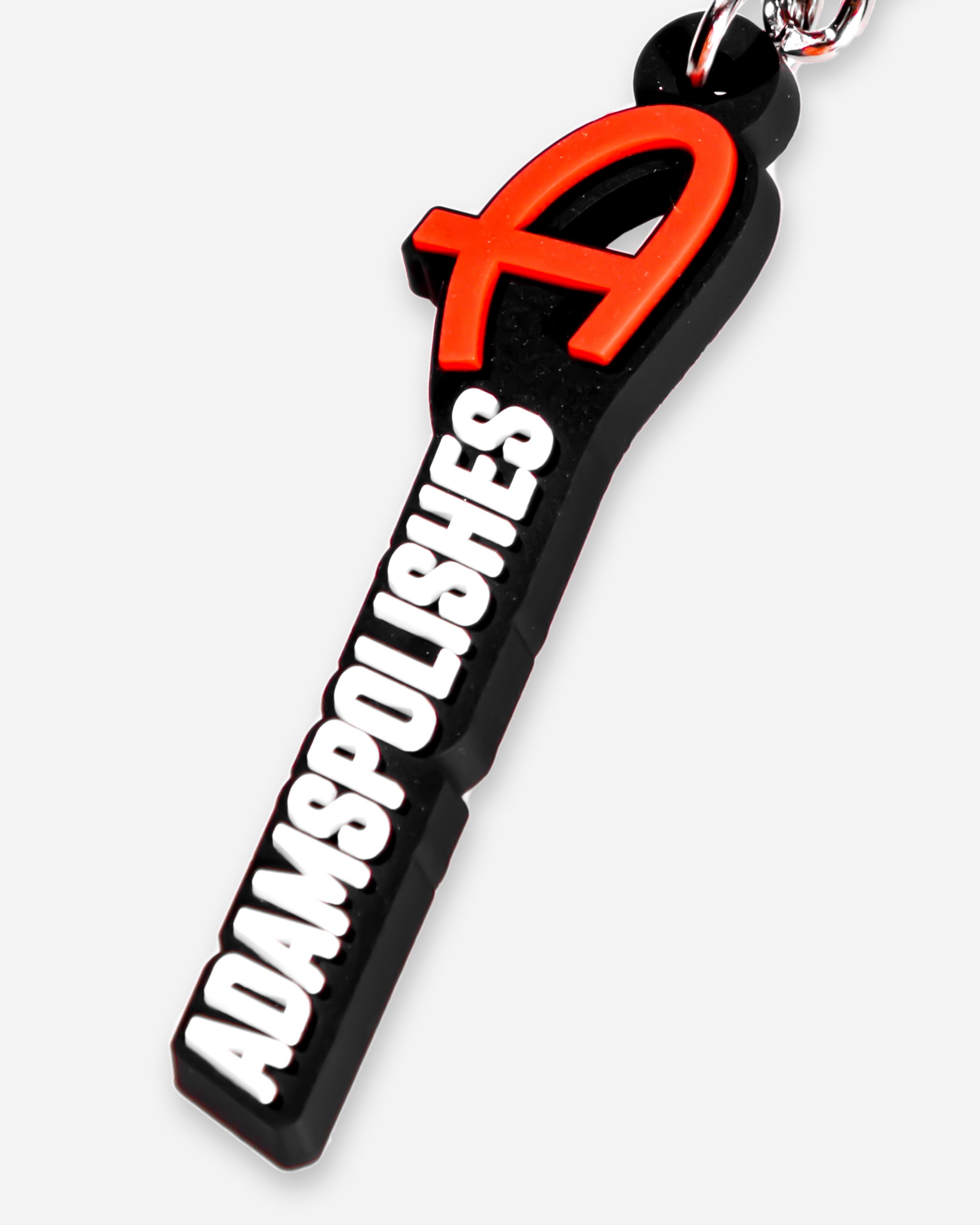Adam's Rubber Keychain - Durable, Customizable, and Waterproof - Perfect for Keys, Backpacks, and Gifts