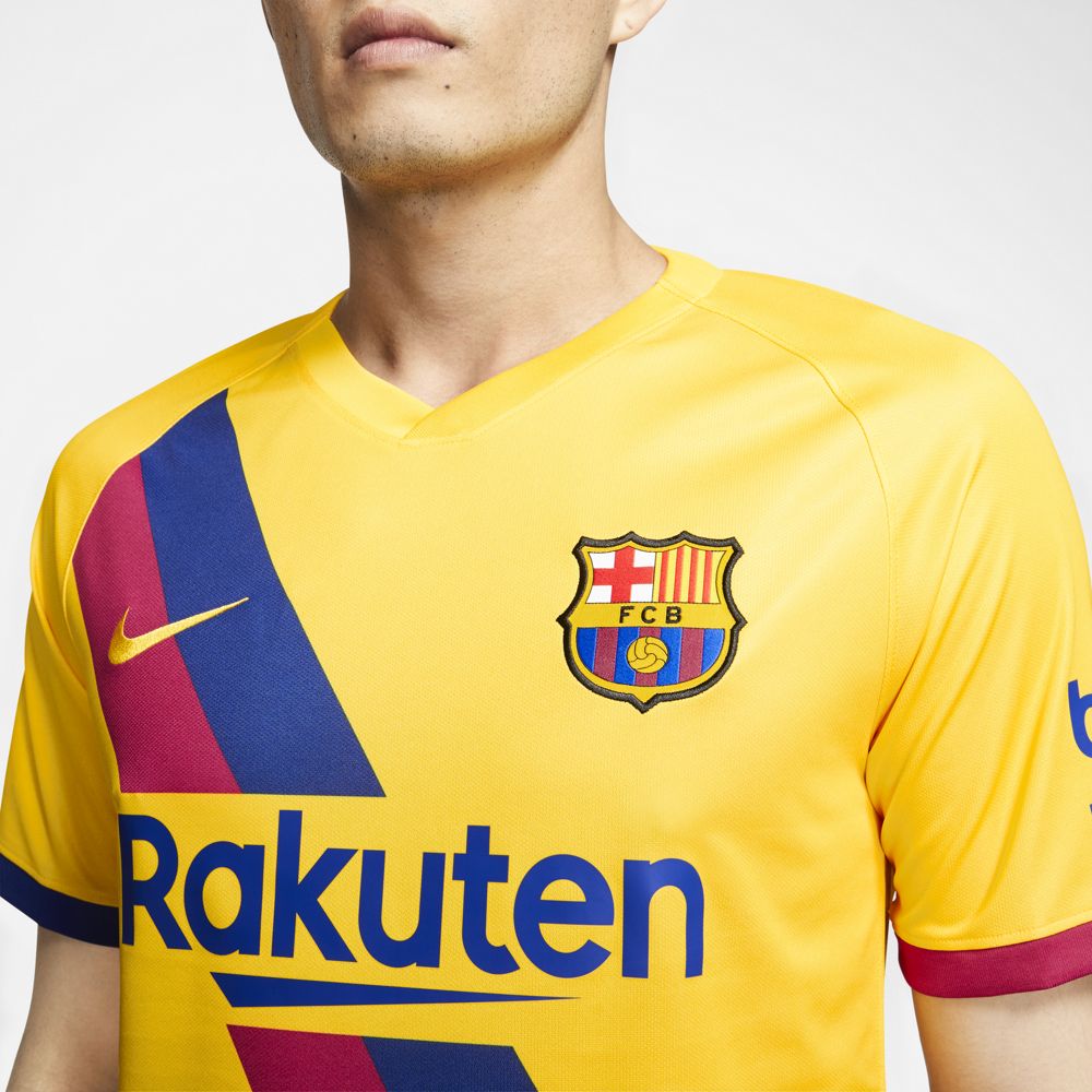 Nike FC Barcelona 2019/20 Stadium Away Soccer Jersey - Authentic Football Shirt for Men & Women - Perfect for Matches, Training, and Fan Support