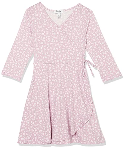 Elegant Faux Wrap Dress for Girls - Perfect for Parties & School