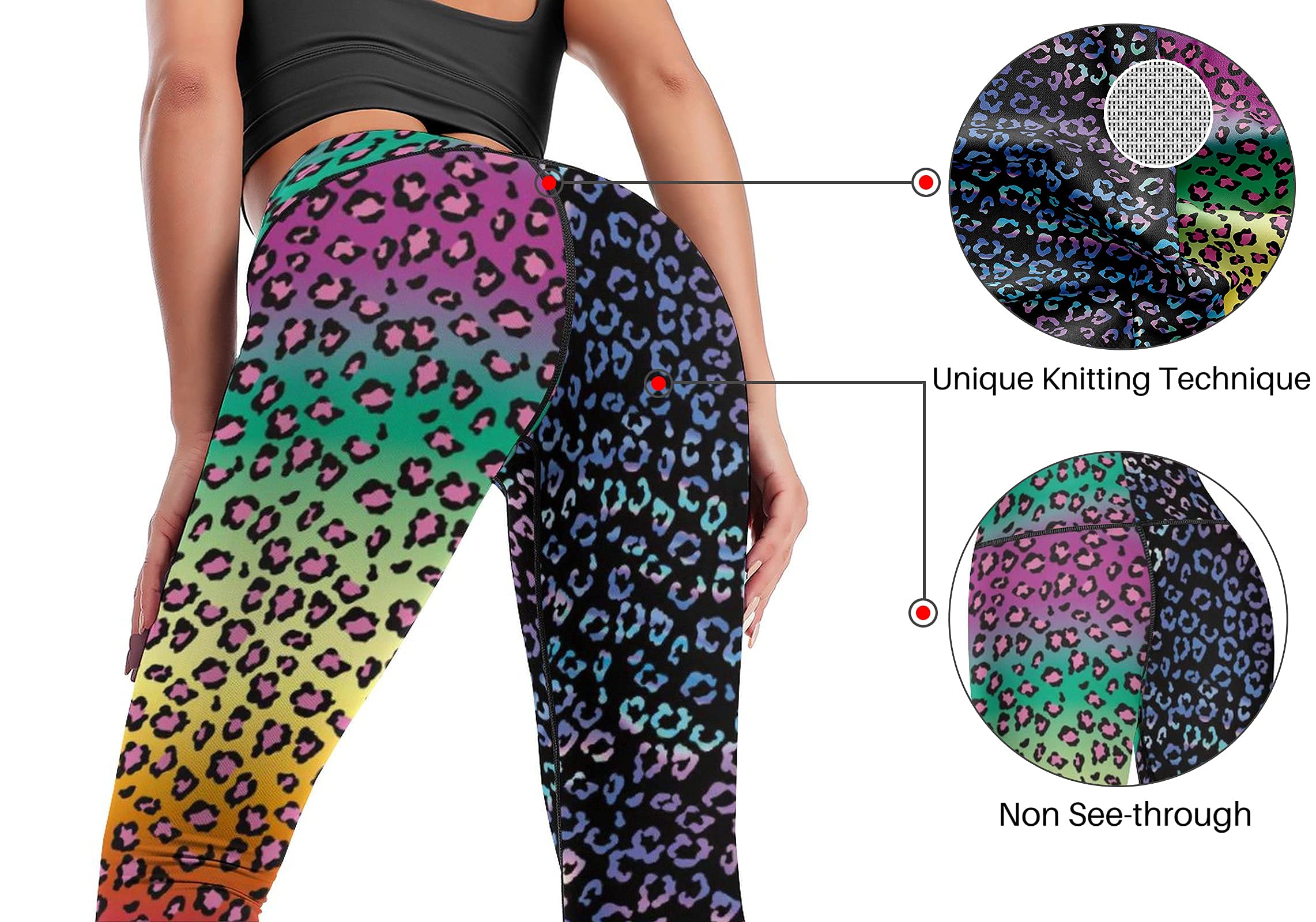 Cerburny High Waisted Yoga Pants for Women - Tummy Control Workout Leggings, Gym & Athletic Spandex Pants | Perfect for Yoga, Running, Fitness & Lounge Wear