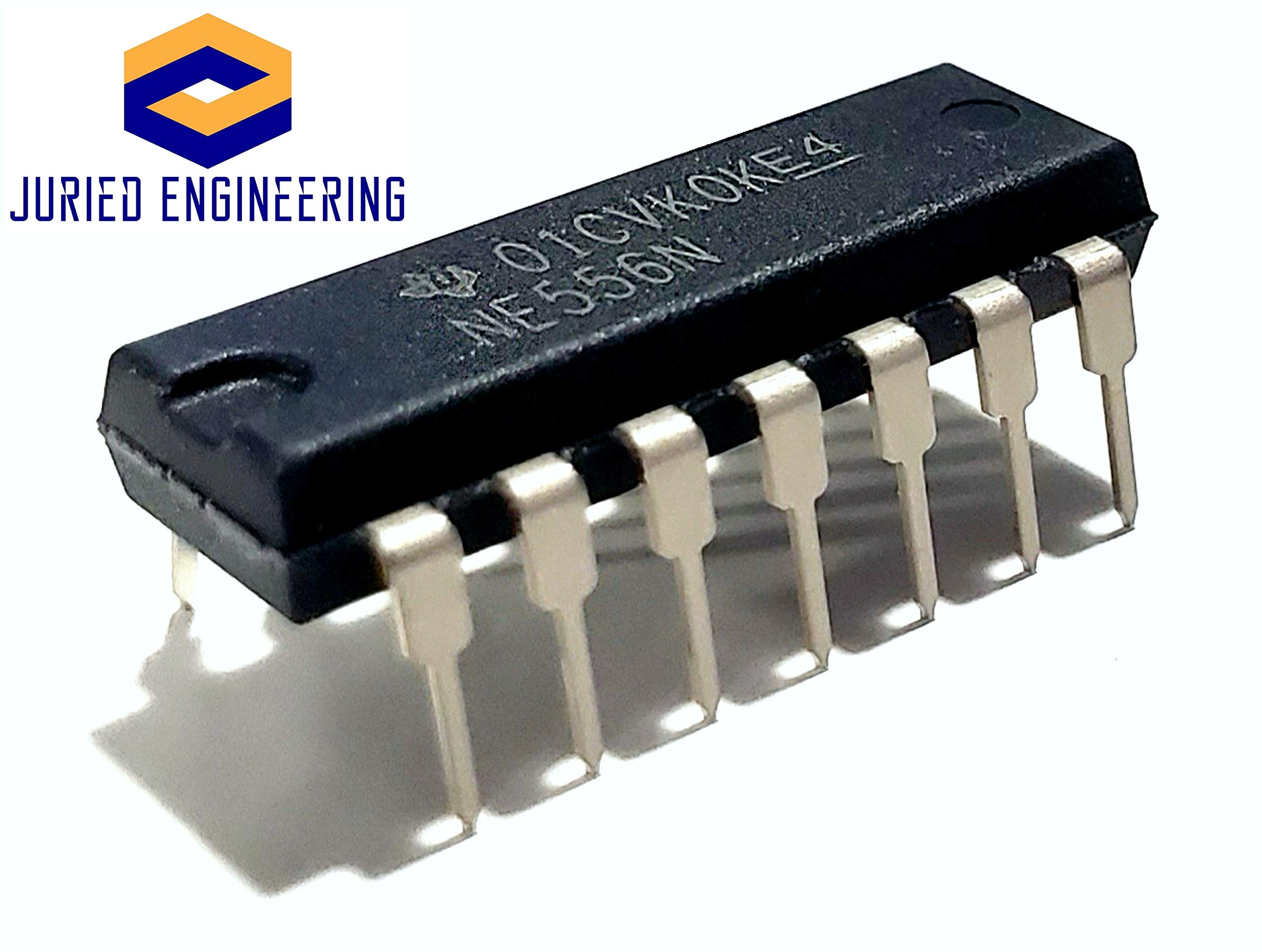 NE556N Dual Precision Timer IC - DIP-14 Package (1 Piece) for Breadboard Prototyping | Ideal for DIY Electronics, Timing Circuits & Arduino Projects