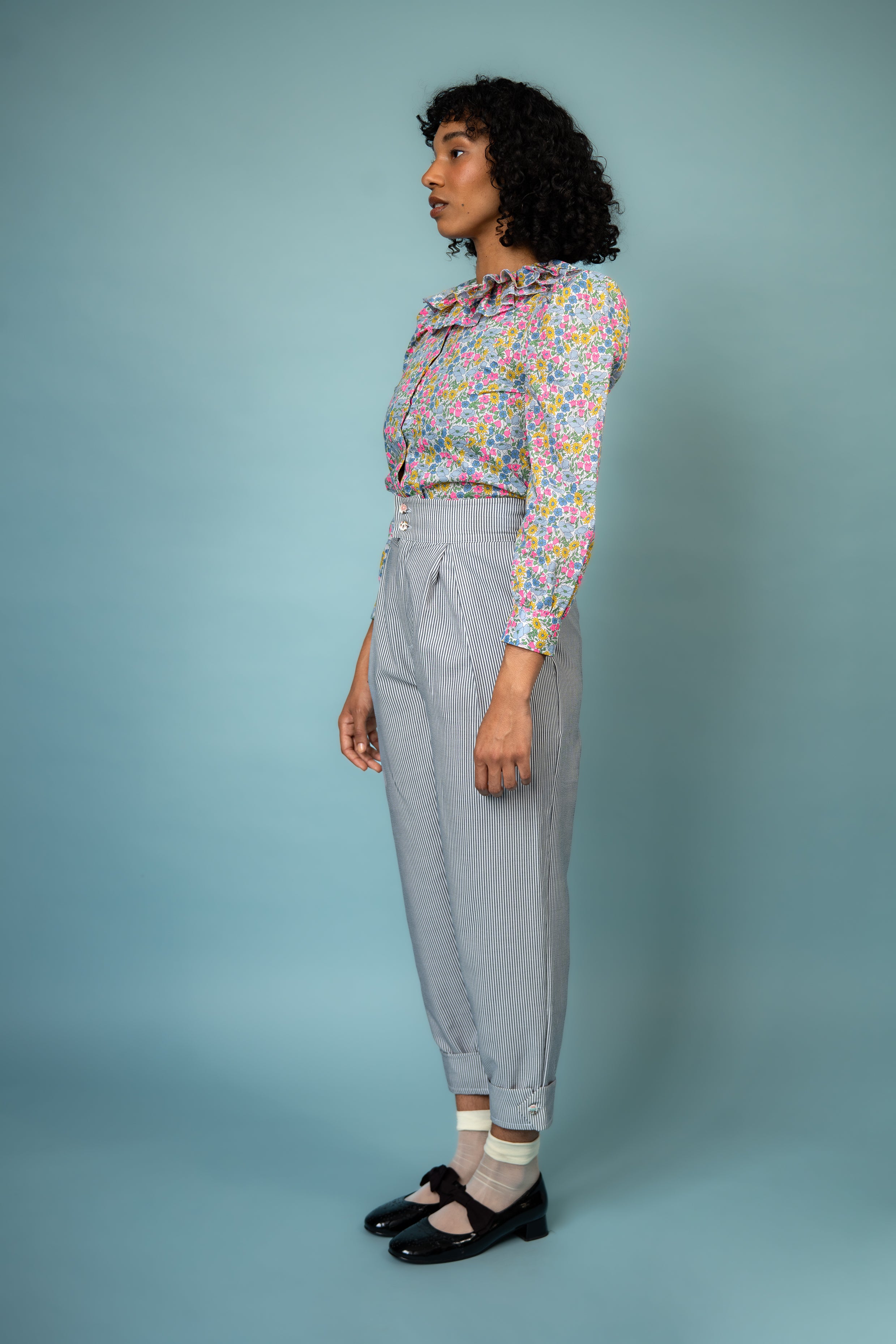 Pierrot Blouse Neon - Stylish Women's Fashion Top for Casual Wear & Night Out | Trendy Party & Club Outfit