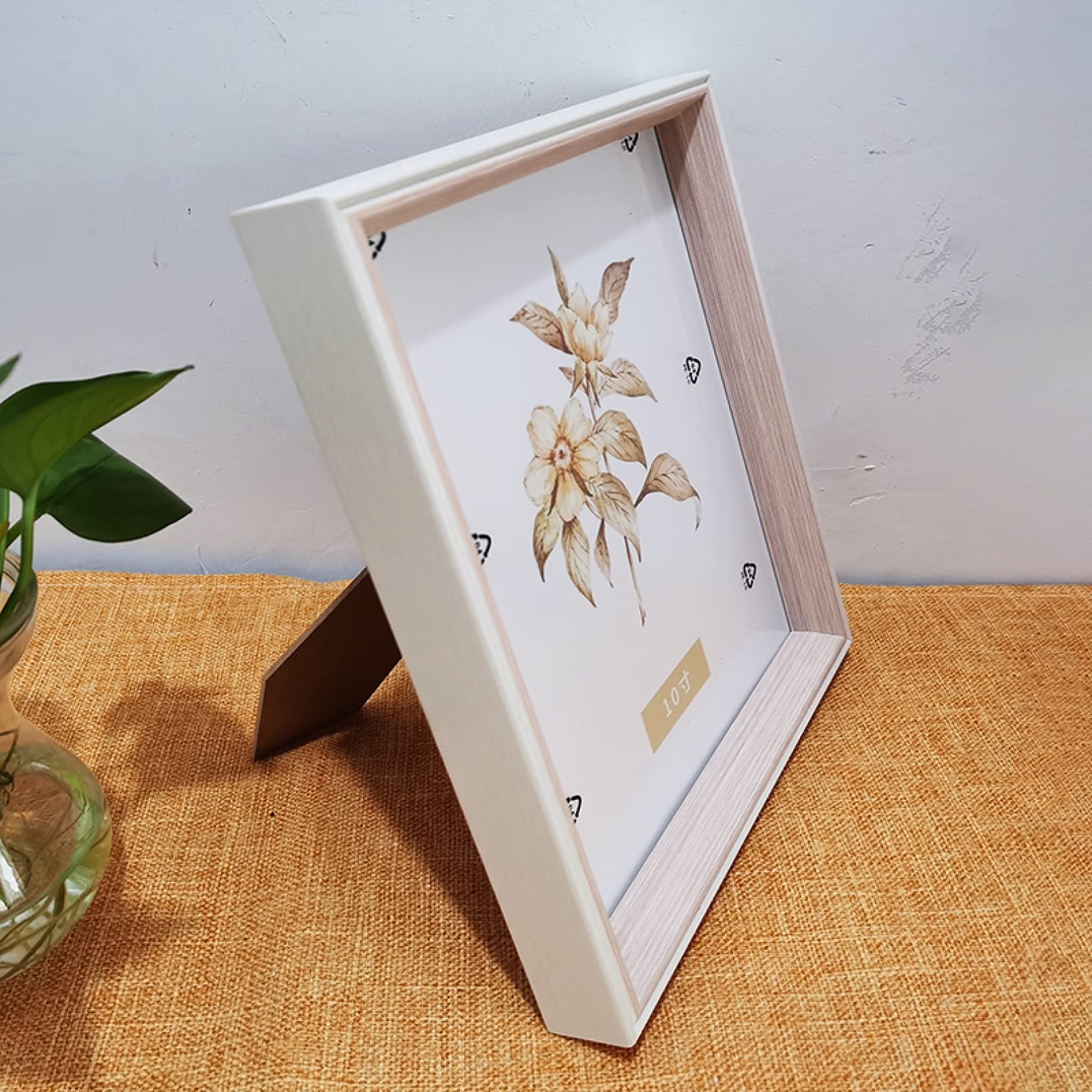Nordic Simple Photo Frame - Plastic Glass Picture Frames for Wall Hanging, Home Decor, Poster Display - Perfect for Living Room, Bedroom & Office Decorations