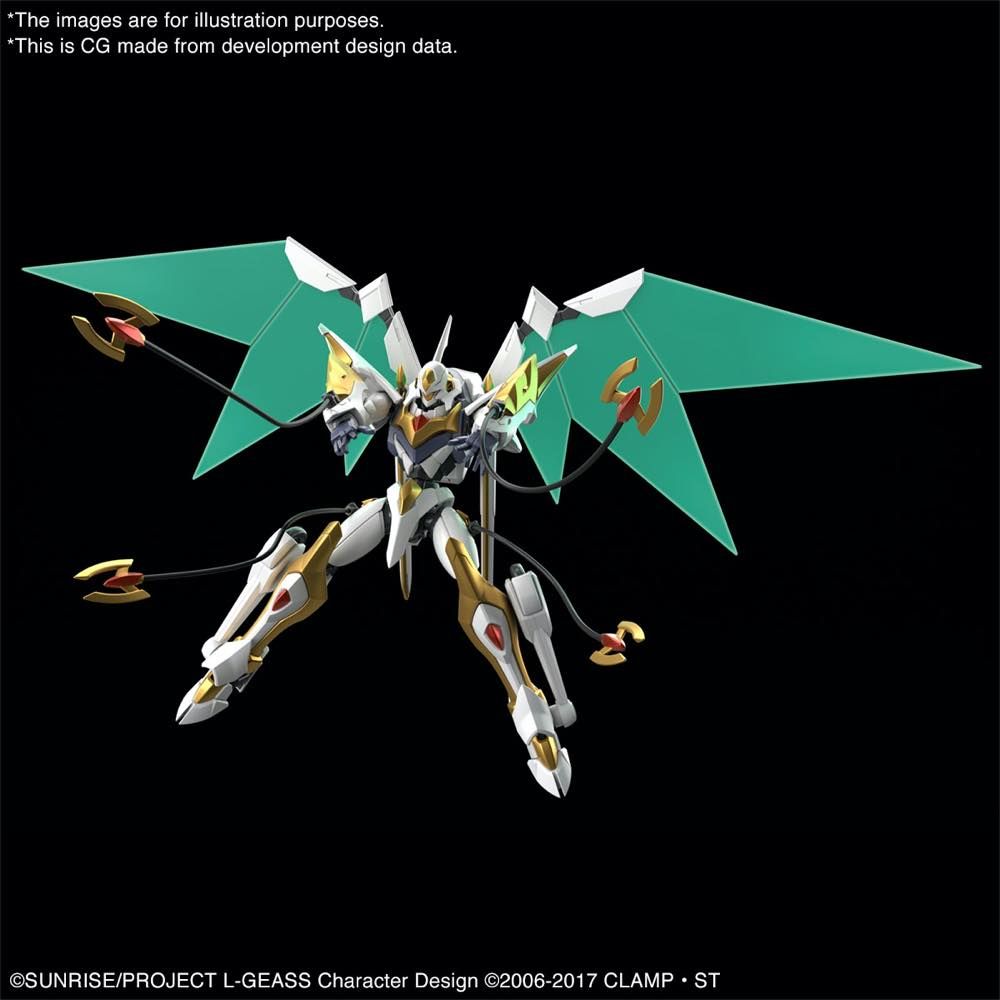 Bandai HG 1/35 Code Geass Z-01Z Lancelot Albion Plastic Model Kit - Anime Action Figure for Collectors & Hobbyists | Perfect for Display, Gifts & Cosplay Props