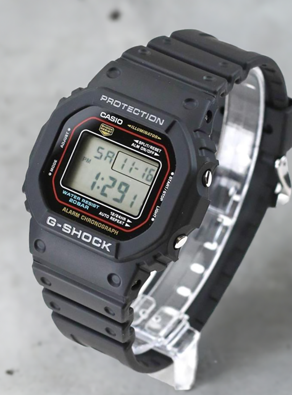 CASIO G-Shock Digital Watch DW-5600RL-1JF - Shock-Resistant, Waterproof, JDM Exclusive - Perfect for Outdoor Sports, Workouts & Everyday Wear