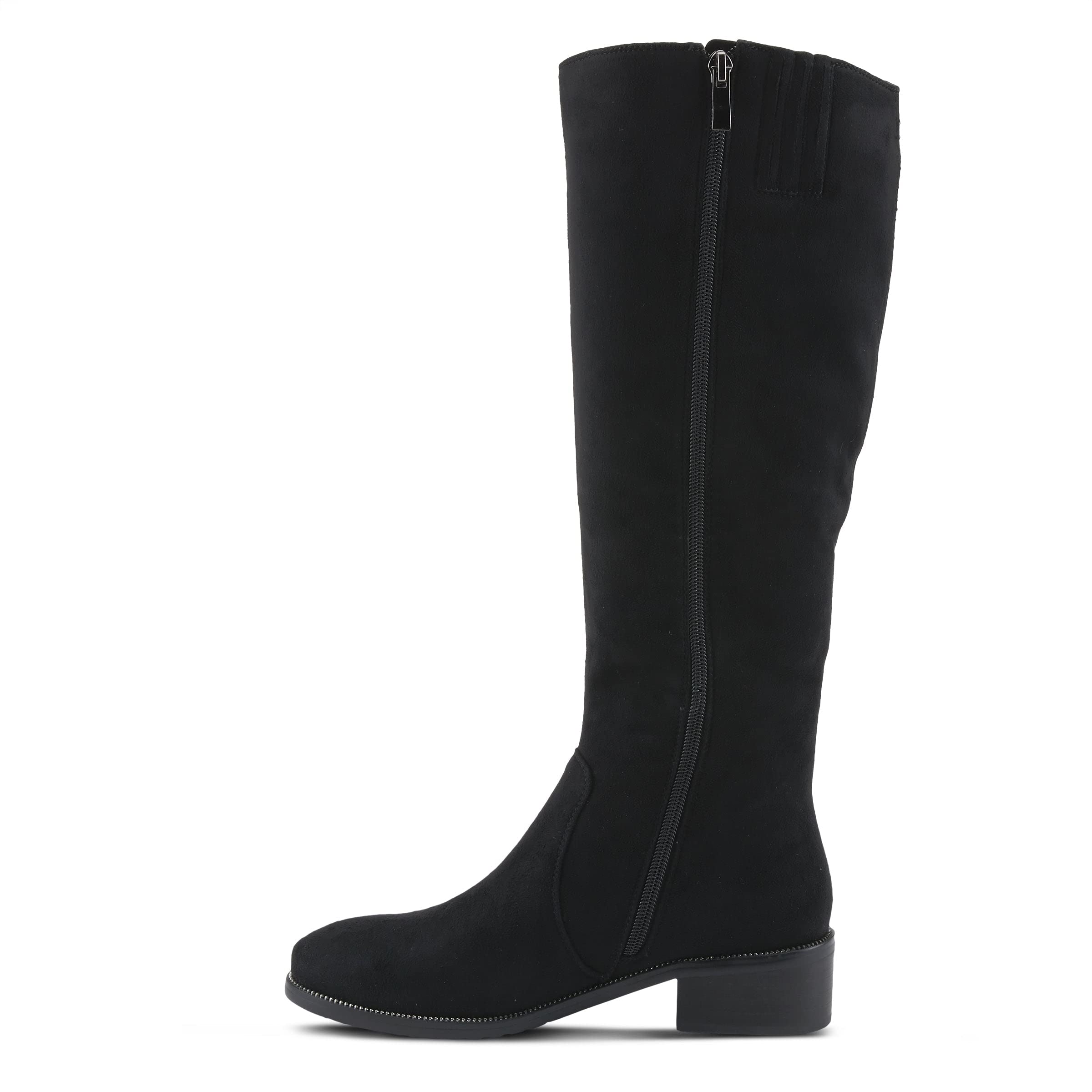 Azura Women's Blackenbury Tall-Shaft Boots - Waterproof Winter Ankle Boots for Women, Fashionable High Shaft Snow Boots with Side Zipper - Perfect for Cold Weather, Snowy Days & Outdoor Activities