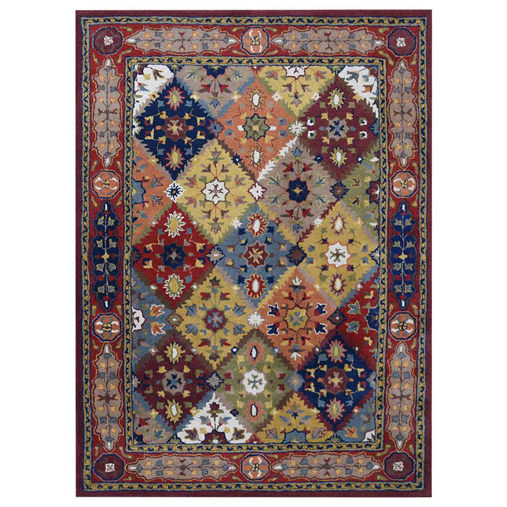 Roar Hand Tufted Rug - Premium Soft Area Rug for Living Room, Bedroom, Nursery - Jungle Animal Themed Home Decor for Kids Room & Play Area