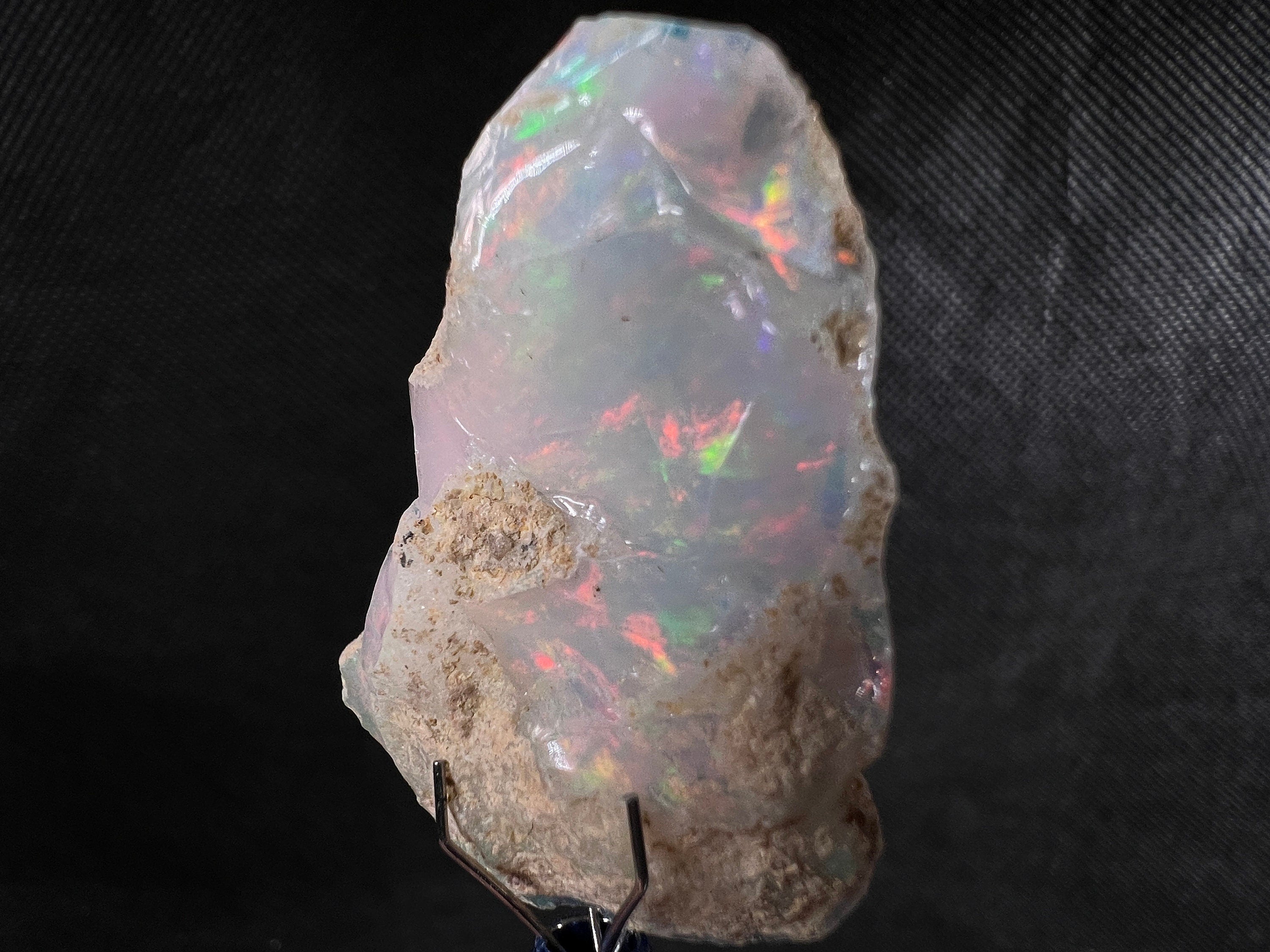 Premium 4A+ Welo Opal Raw Crystal - Natural Cutting Grade Opal Gemstone, October Birthstone (50648) for Jewelry Making, Healing & Collecting