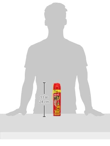 HIT Crawling Insect Killer Spray - Fast-Acting Cockroach & Bug Killer with Deep-Reach Nozzle, Fresh Scent, 700ml - Effective for Kitchens, Bathrooms & Home Pest Control