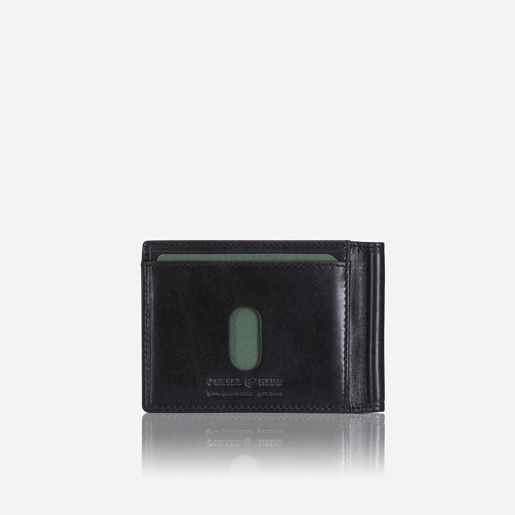 Premium Jekyll & Hide Oxford Leather Money Clip Wallet for Men - Slim RFID Blocking Bifold Wallet with Card Slots - Perfect for Travel, Business & Everyday Use