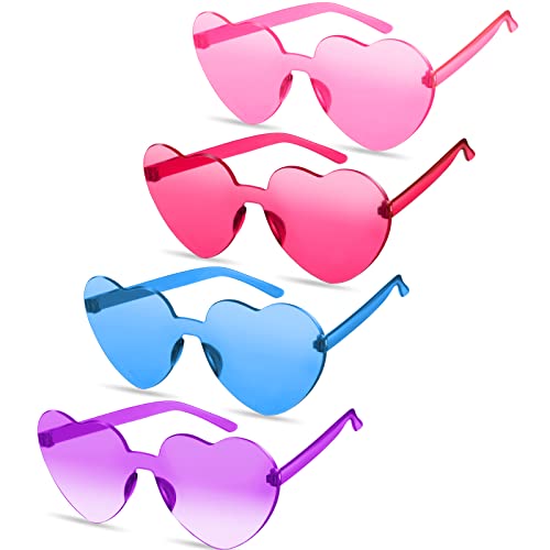 Pink, Rose Red, Blue, Double Purple
