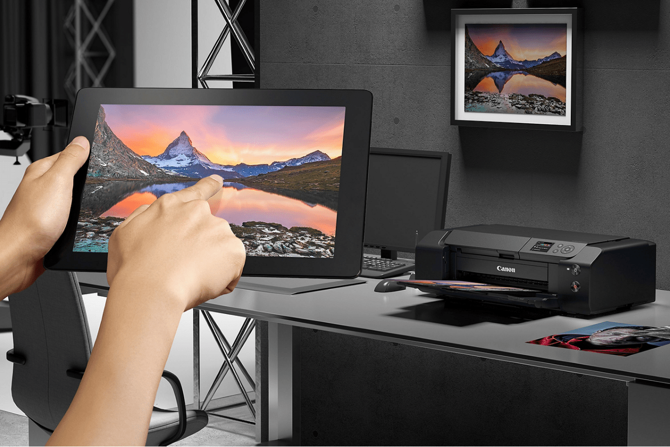 Canon imagePROGRAF PRO 310 Large Format Professional Inkjet Printer - High-Quality Printing for Architects, Engineers, and Photographers - Perfect for Blueprints, CAD Drawings, and Fine Art Prints