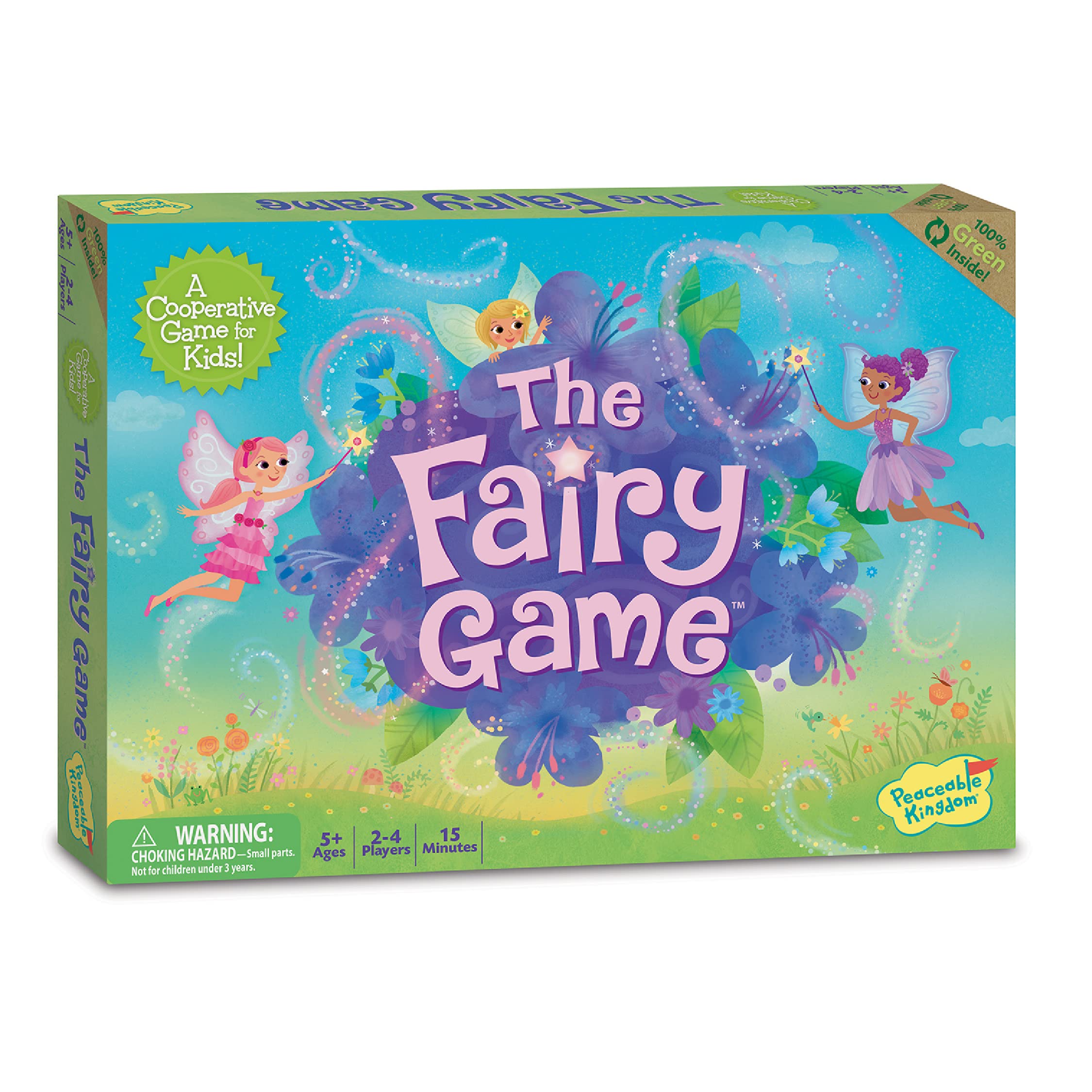 Peaceable Kingdom The Fairy Match Game - Enchanting Board Game for 2-6 Kids Ages 5+ | Perfect for Family Game Nights and Preschool Learning Activities