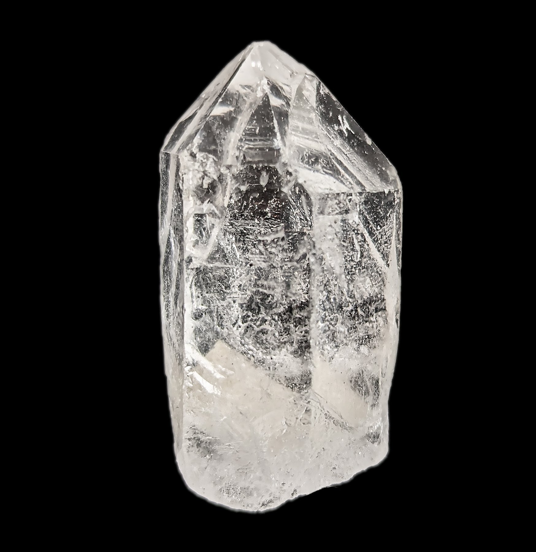 Natural Clear Quartz Crystal Point - Healing Stone for Meditation, Energy Cleansing & Spiritual Growth - Perfect for Home Decor, Yoga & Reiki Practice