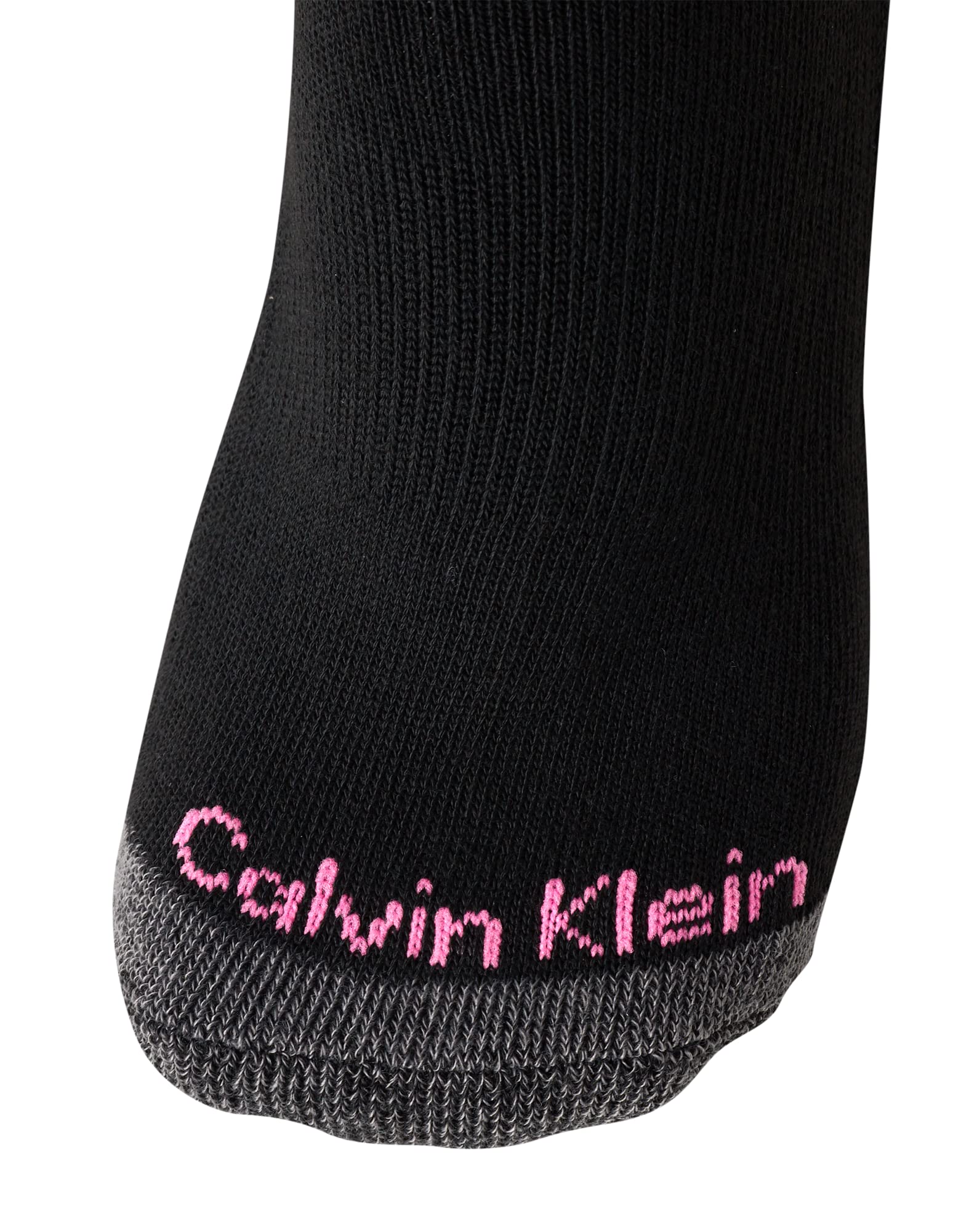 Calvin Klein Women's Quarter Socks - 12 Pack Cushioned Athletic Ankle Socks for Running, Gym & Sports (Size 4-10) - Breathable Comfort Socks for Women's Active Lifestyle