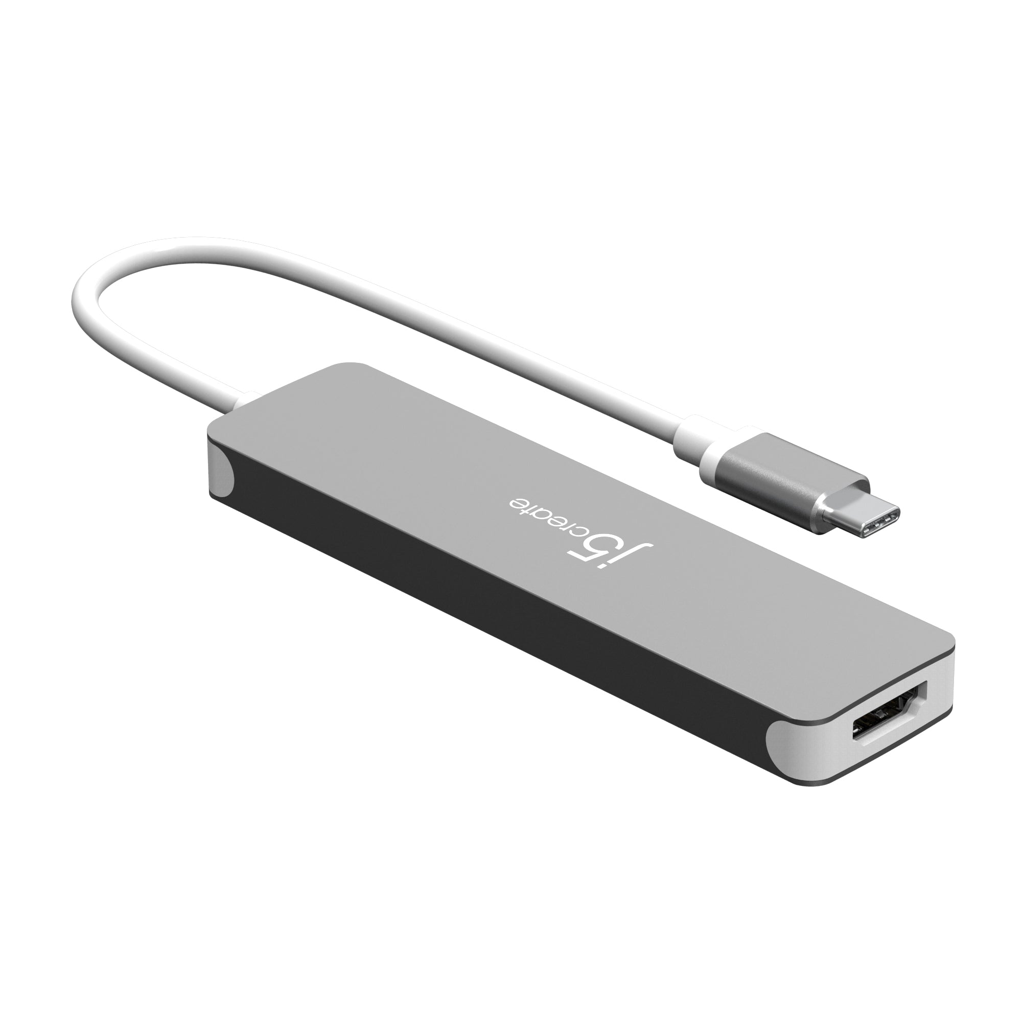 USB C to 4K HDMI Adapter Hub with 4K Ultra HD, Ethernet, USB 3.0 Ports - Perfect for MacBook Pro, Dell XPS, iPad Pro & More | Home Office, Gaming & Entertainment Setup
