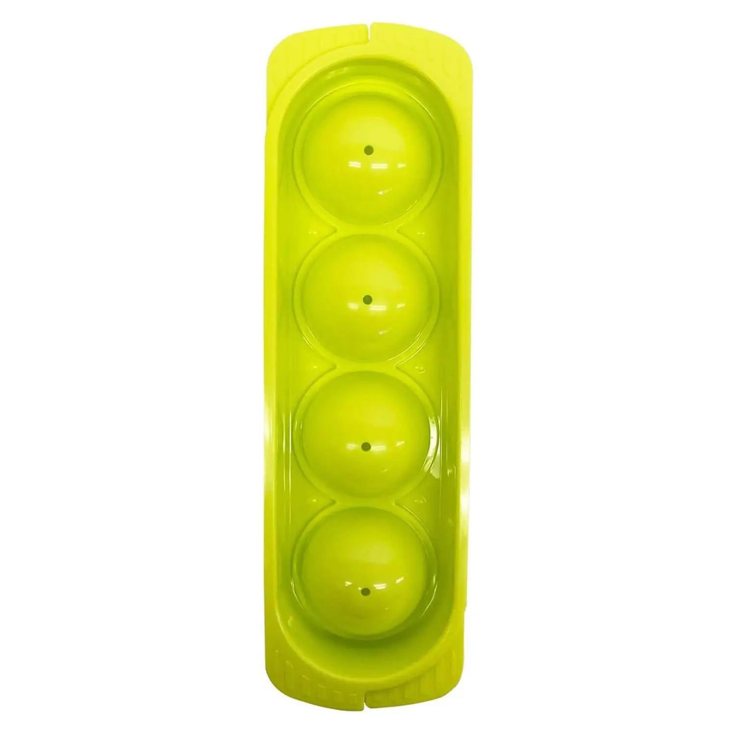 Premium Ebisu Plastic Ice Ball Tray - Large 2.5 Inch Spheres for Whiskey, Cocktails & Chilled Drinks - BPA Free & Durable - Perfect for Home Bars, Parties & Gifts