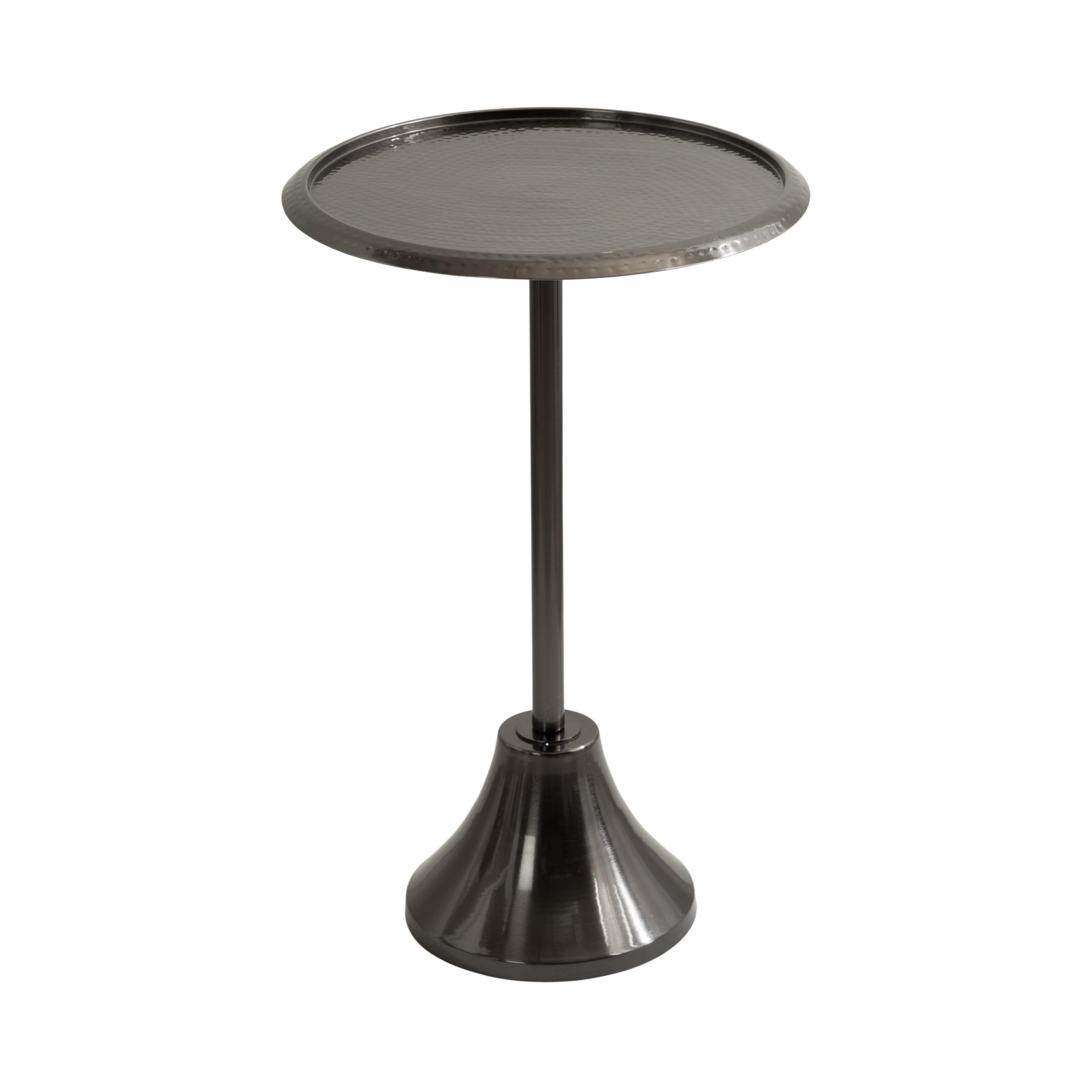 Kate and Laurel Sanzo Modern Pedestal Side Table - 15