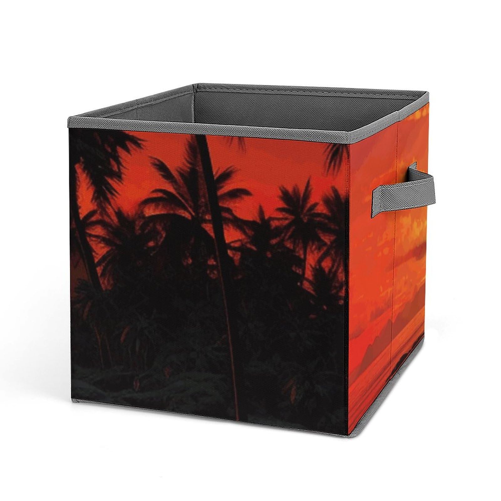 Large Collapsible Storage Bins with Handles - 10.6