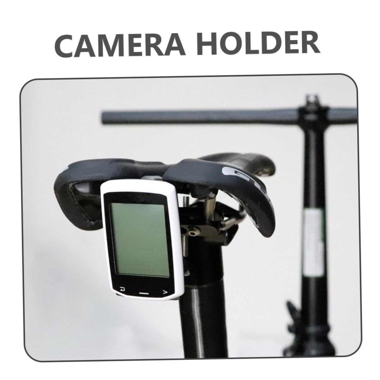 Premium Mipcase Metal Bike Camera Mount - Durable Saddle & Handlebar Camera Holder for Mountain & Road Bicycles | Perfect for Cycling Adventures, Trail Recording & Action Shots