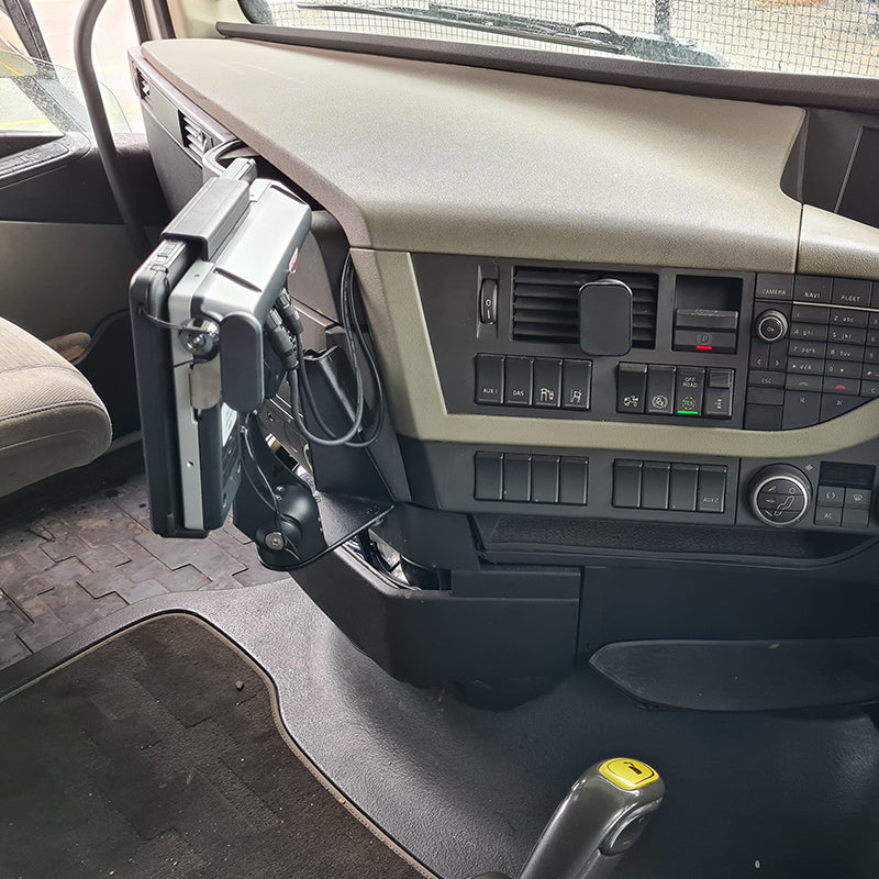 Industrial Evolution InDash Mount for Volvo FH SLP (2013-2019) Left Hand Drive - Perfect for Truck Navigation & Phone Mounting
