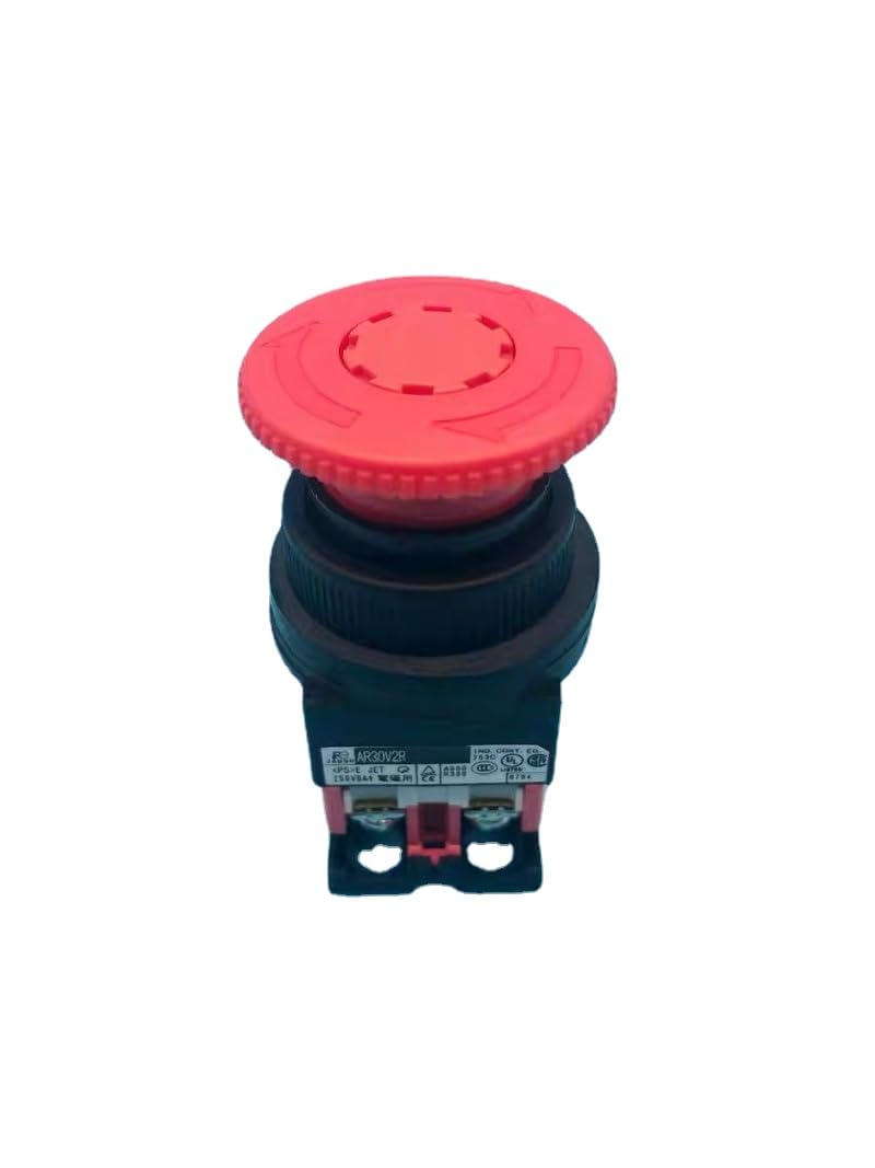 AR30V2R-11R Emergency Stop Button Switch - Replacement for AR30VOR-11R | Industrial Safety Equipment for Machinery & Automation Systems