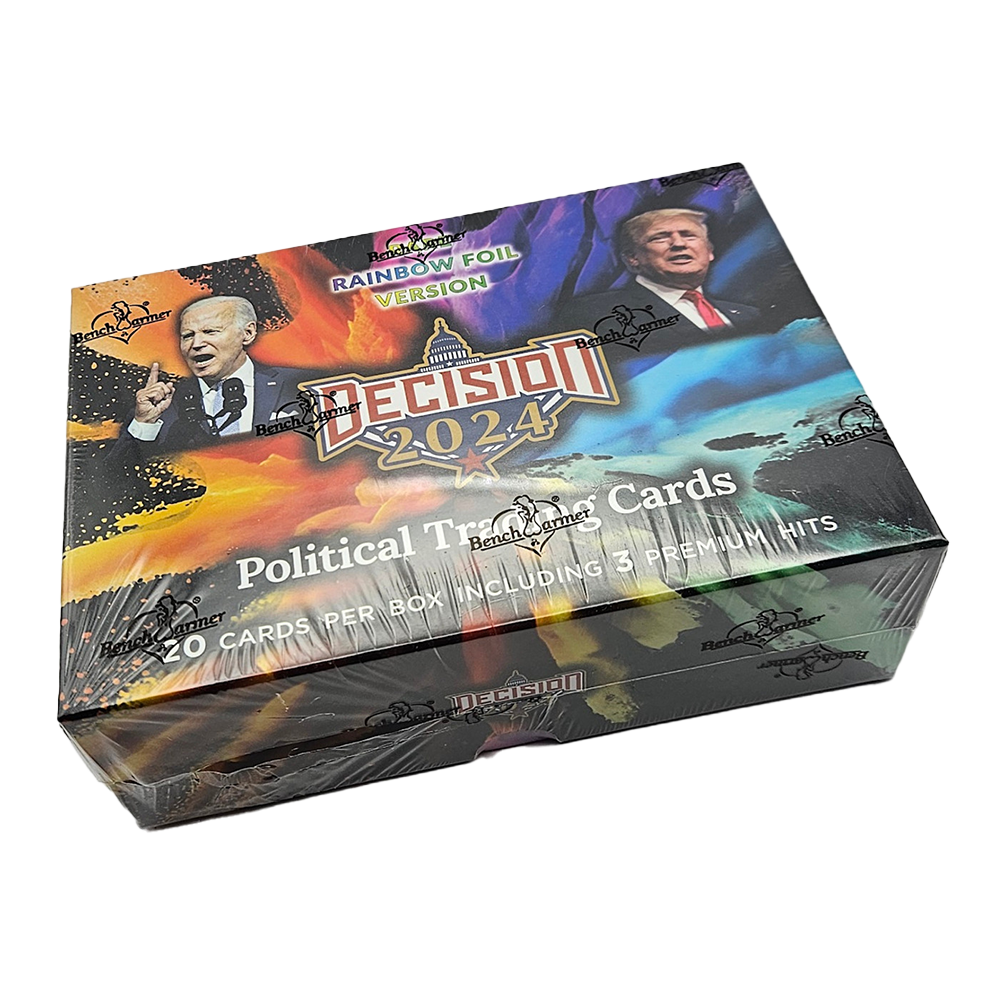 2024 Election Political Trading Cards - Rainbow Foil Limited Edition Collector's Box | Perfect for Campaign Events, Political Memorabilia Collections & Gift Giving