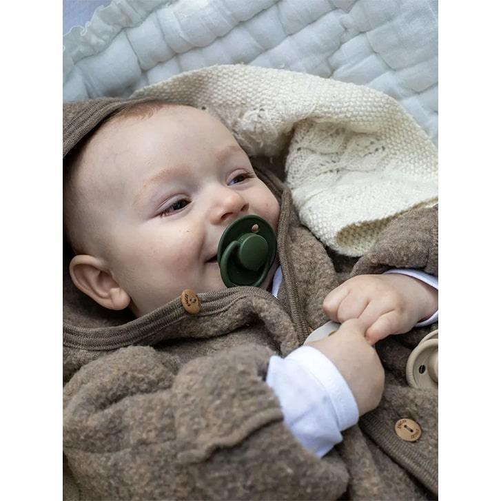 Premium Natural Rubber Pacifiers for Babies - 2 Pack, BPA-Free, Soothing & Safe for Newborns - Perfect for Daycare, Travel, and Comfort at Home