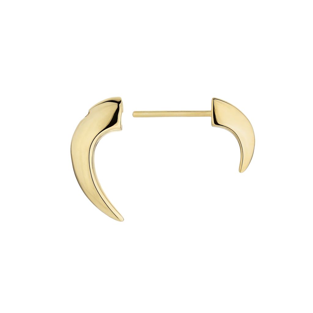 14K Yellow Gold Vermeil Mini Talon Necklace - Dainty Layering Jewelry for Everyday Wear & Special Occasions